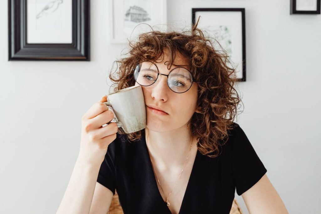 Moment de reflexion autour d'un cafe